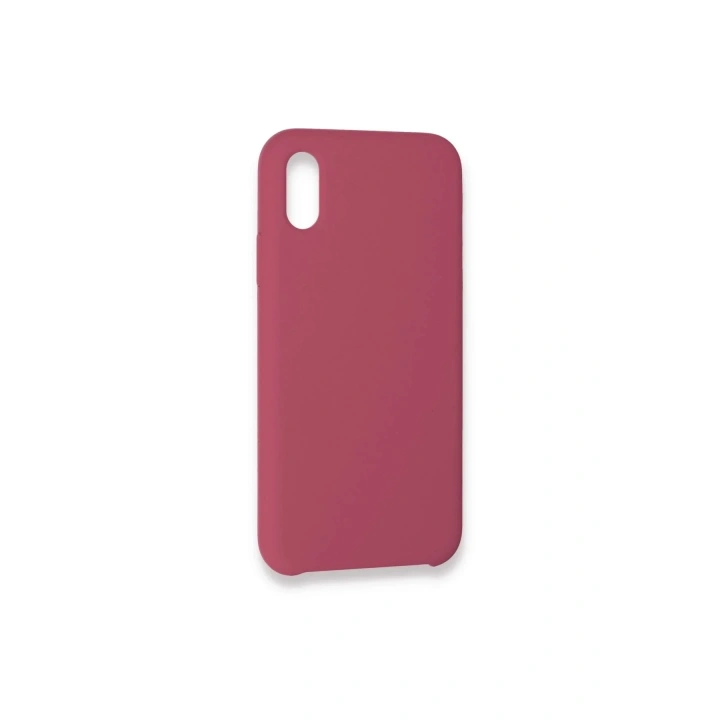 Mey İthalat®  iPhone XS Max Kılıf Lansman Legant Silikon - Fuşya