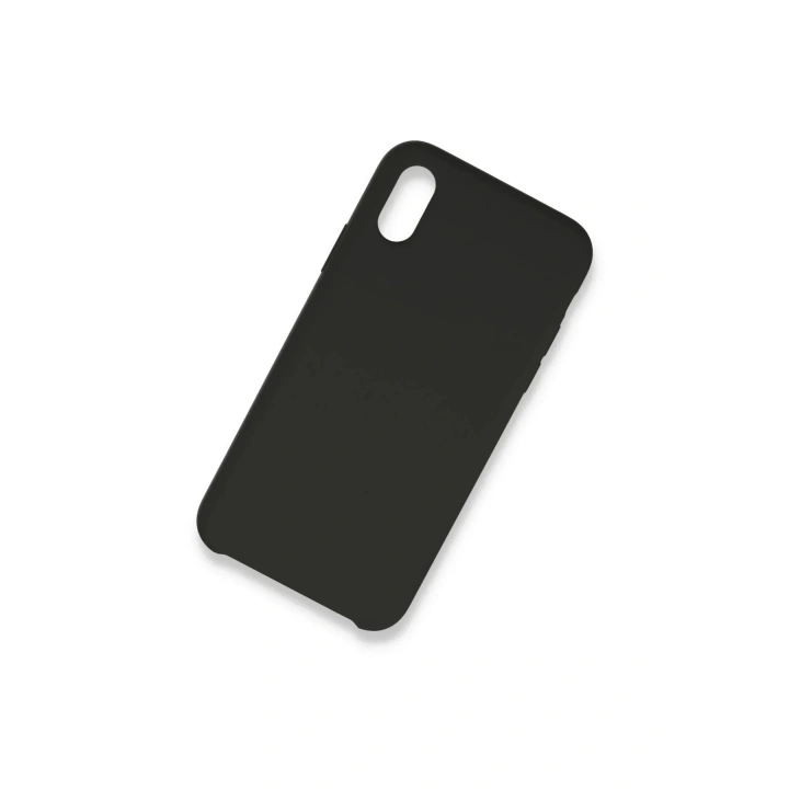 Mey İthalat®  iPhone XS Max Kılıf Lansman Legant Silikon - Siyah