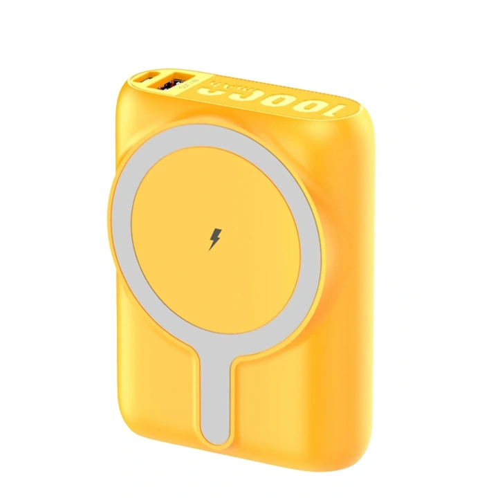 Mey İthalat®  J31 10.000 mAh 20W PD Magsafe Powerbank - Turuncu