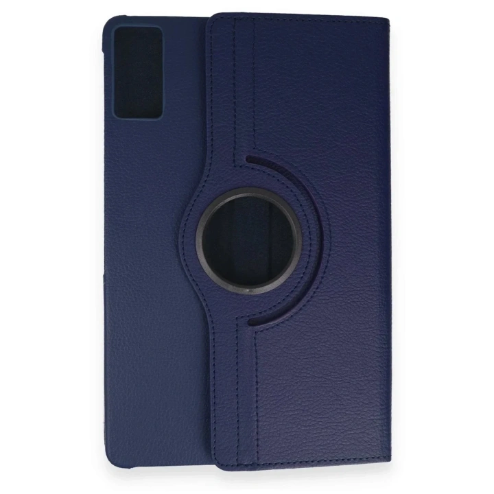 Mey İthalat®  Lenovo Tab M8 Kılıf 360 Tablet Deri Kılıf - Lacivert
