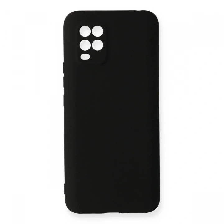 Mey İthalat®   Mi 10 Lite Kılıf First Silikon - Siyah