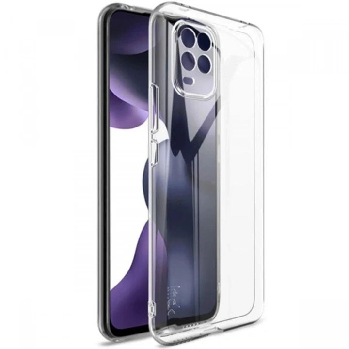 Mey İthalat®   Mi 10 Lite Kılıf Lüx Şeffaf Silikon - Şeffaf