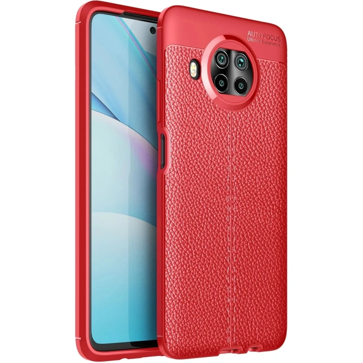 Mey İthalat®   Mi 10T Lite Kılıf Auto Focus Kapak - Kırmızı