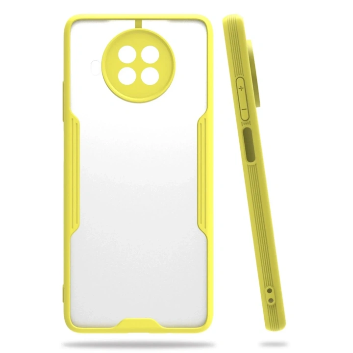 Mey İthalat®   Mi 10T Lite Kılıf Platin Silikon - Sarı