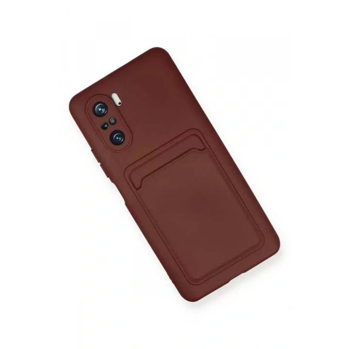 Mey İthalat®   Mi 11i Kılıf Kelvin Kartvizitli Silikon - Bordo