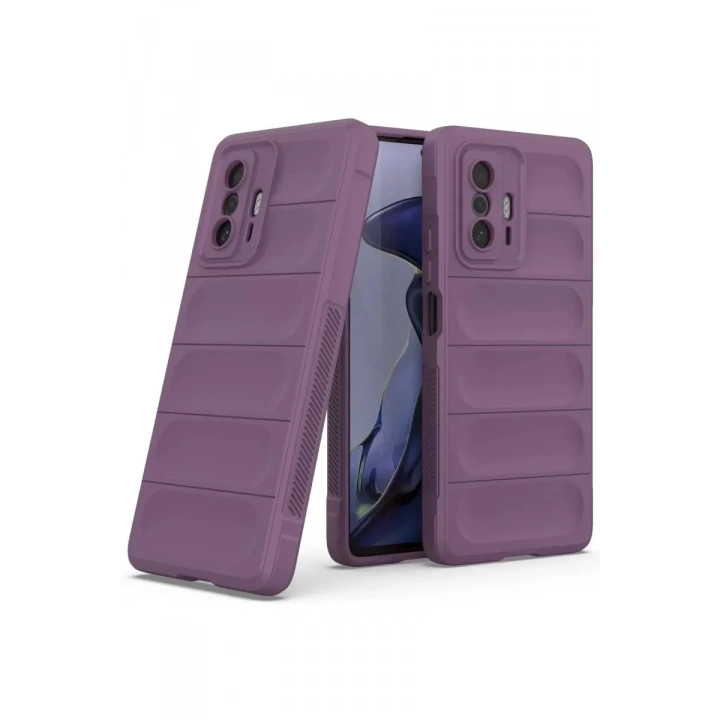 Mey İthalat®   Mi 11T Kılıf Optimum Silikon - Mor