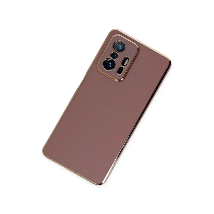 Mey İthalat®   Mi 11T Pro Kılıf Volet Silikon - Kırmızı