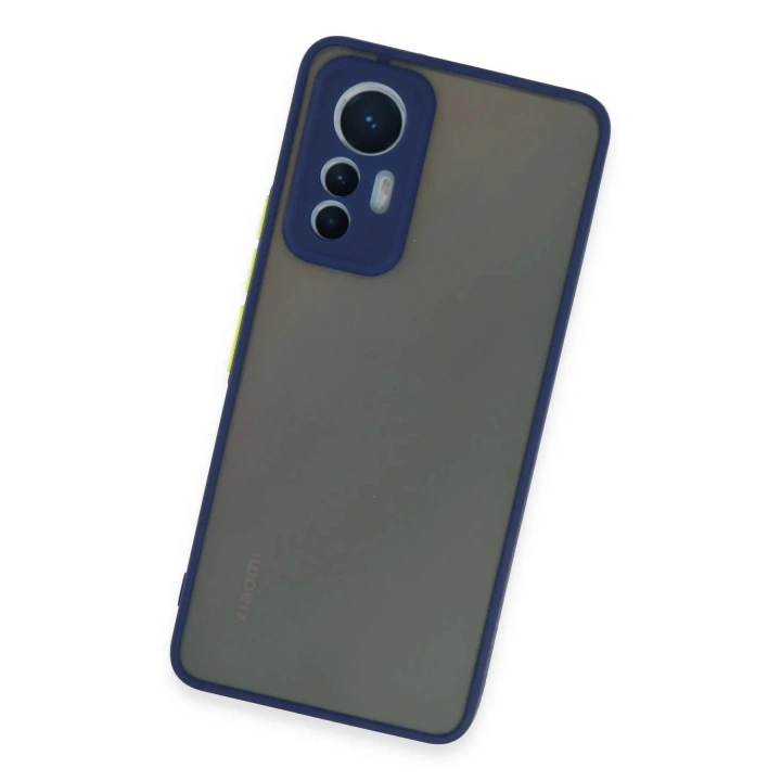 Mey İthalat®   Mi 12 Lite Kılıf Montreal Silikon Kapak - Lacivert