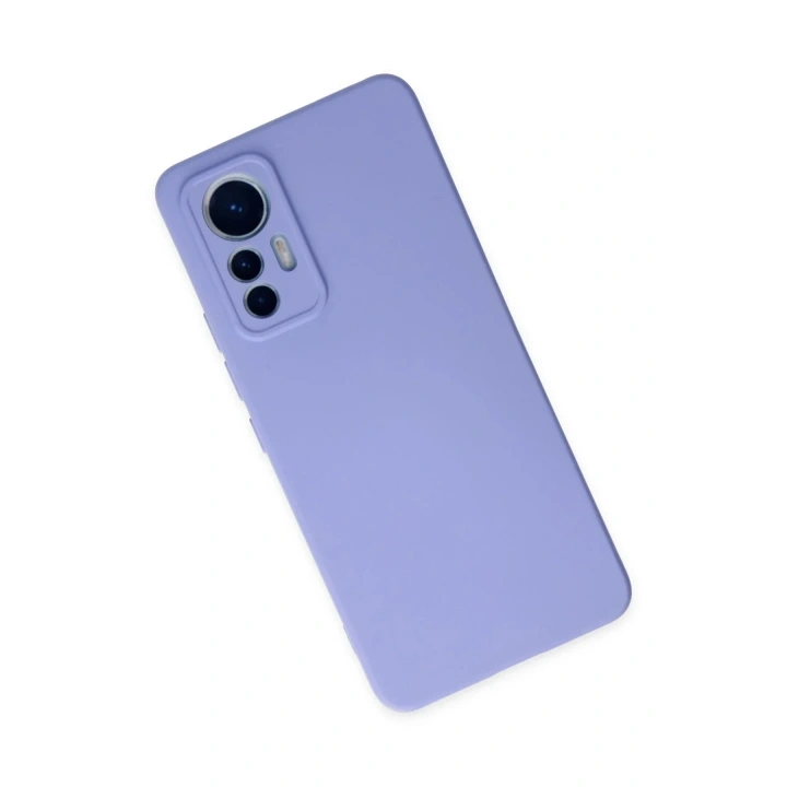Mey İthalat®   Mi 12 Lite Kılıf Nano içi Kadife Silikon - Lila