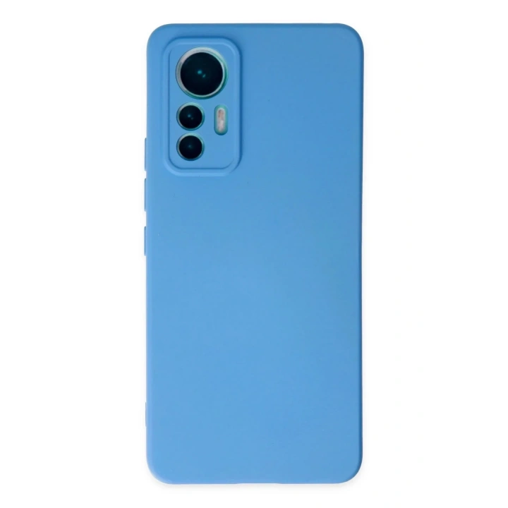 Mey İthalat®   Mi 12 Lite Kılıf Nano içi Kadife Silikon - Mavi