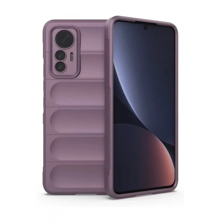 Mey İthalat®   Mi 12 Lite Kılıf Optimum Silikon - Mor