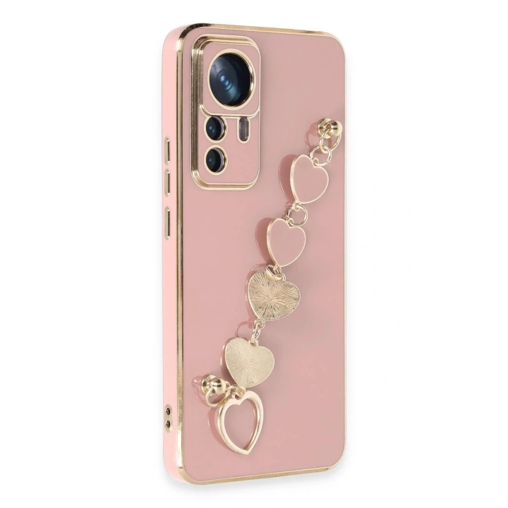 Mey İthalat®   Mi 12T Pro Kılıf Esila Silikon - Pudra