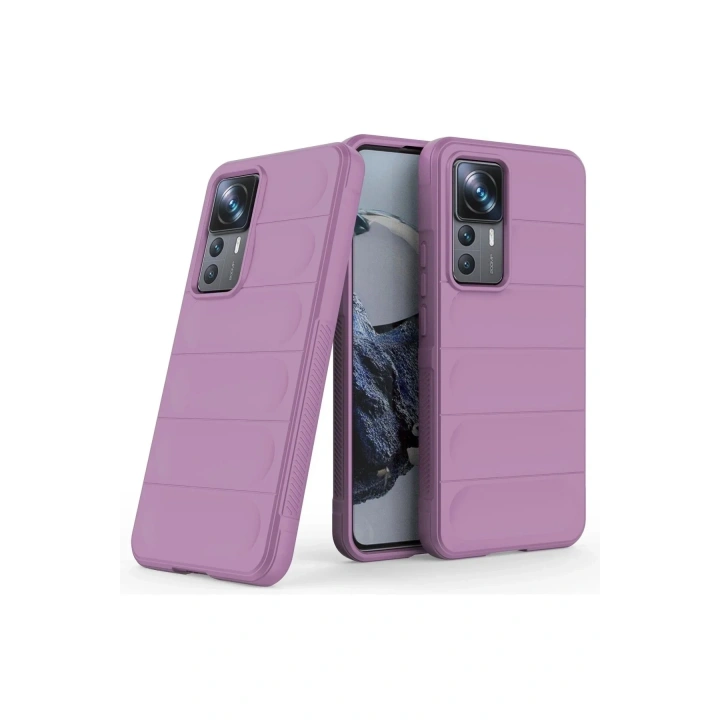 Mey İthalat®   Mi 12T Pro Kılıf Optimum Silikon - Mor