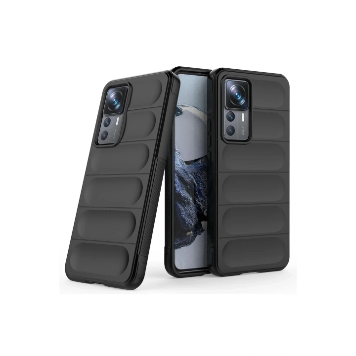Mey İthalat®   Mi 12T Pro Kılıf Optimum Silikon - Siyah