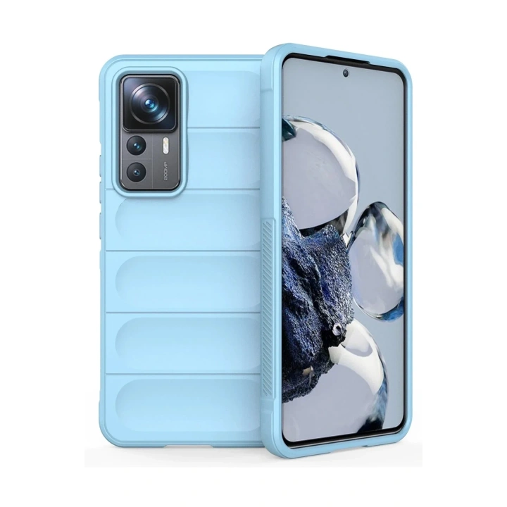 Mey İthalat®   Mi 12T Pro Kılıf Optimum Silikon - Sky Blue