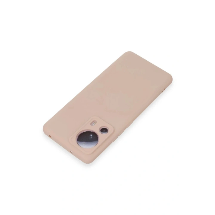 Mey İthalat®   Mi 13 Lite Kılıf Nano içi Kadife Silikon - Pudra