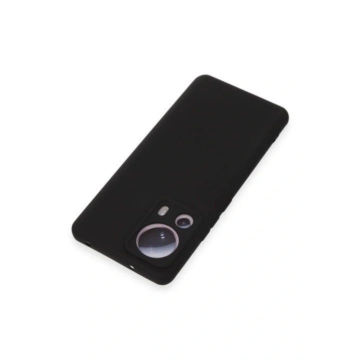 Mey İthalat®   Mi 13 Lite Kılıf Nano içi Kadife Silikon - Siyah