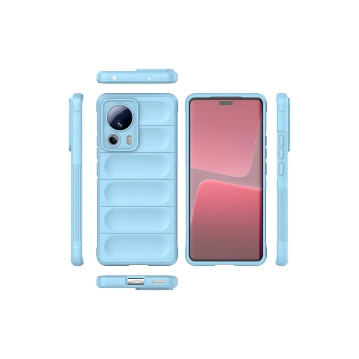 Mey İthalat®   Mi 13 Lite Kılıf Optimum Silikon - Sky Blue