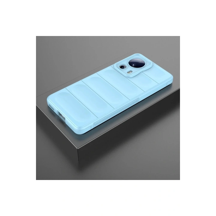 Mey İthalat®   Mi 13 Lite Kılıf Optimum Silikon - Sky Blue