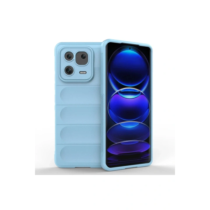 Mey İthalat®   Mi 13 Pro Kılıf Optimum Silikon - Sky Blue