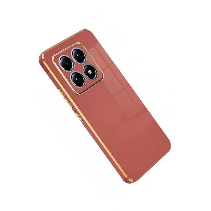 Mey İthalat®   Mi 14T Pro Volet Silikon - Kırmızı