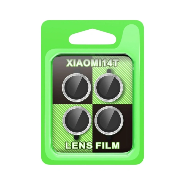 Mey İthalat®   Mi 14T Raze Metal Kamera Lens - Gümüş