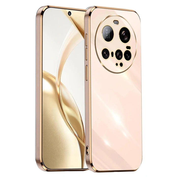 Mey İthalat®   Mi 15 Ultra Kılıf Volet Silikon - Pembe