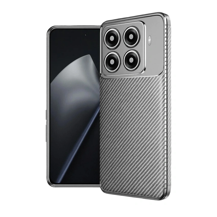 Mey İthalat®   Mi 15T Pro Auto Focus Karbon Kapak - Gri