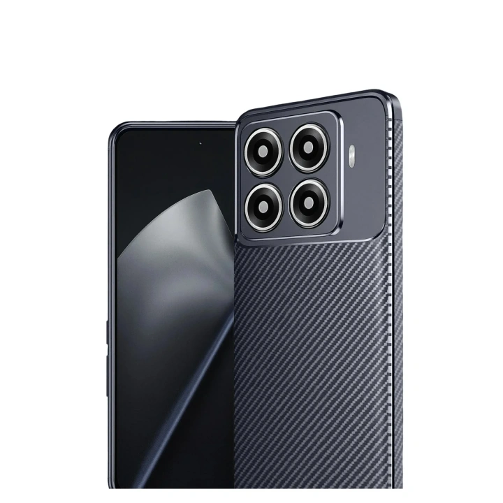 Mey İthalat®   Mi 15T Pro Auto Focus Karbon Kapak - Lacivert
