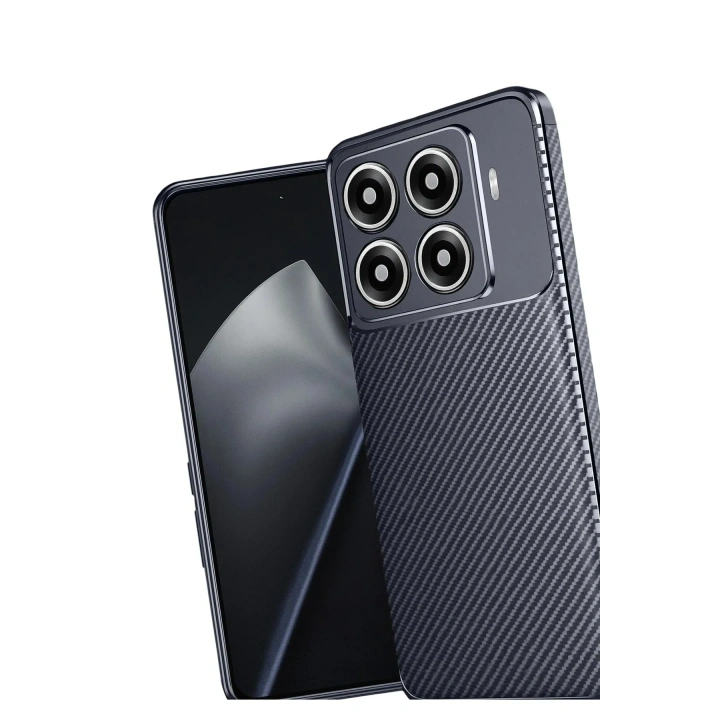 Mey İthalat®   Mi 15T Pro Auto Focus Karbon Kapak - Lacivert