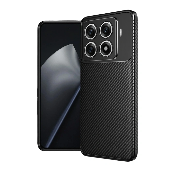 Mey İthalat®   Mi 15T Pro Auto Focus Karbon Kapak - Siyah