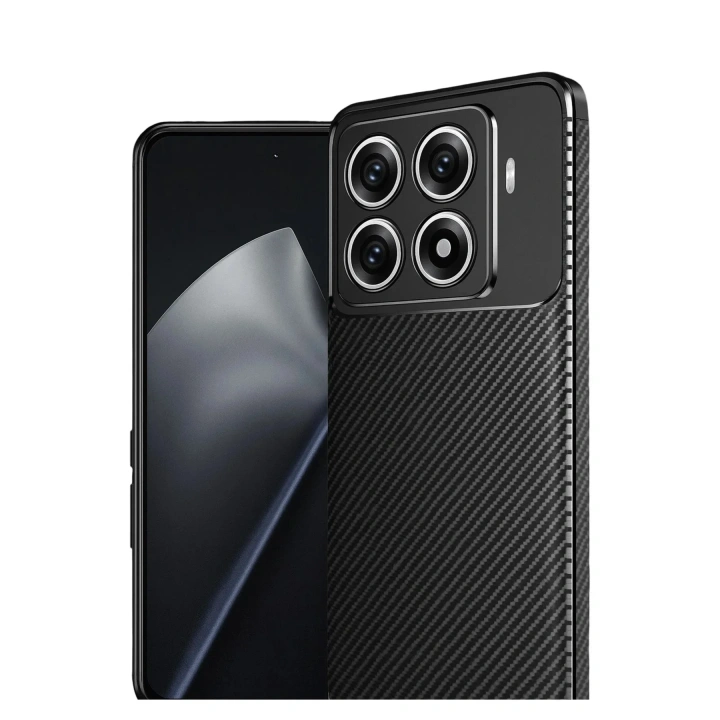 Mey İthalat®   Mi 15T Pro Auto Focus Karbon Kapak - Siyah