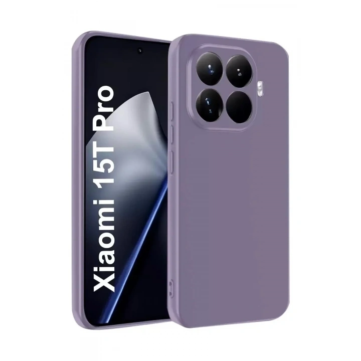 Mey İthalat®   Mi 15T Pro First Silikon - Lila
