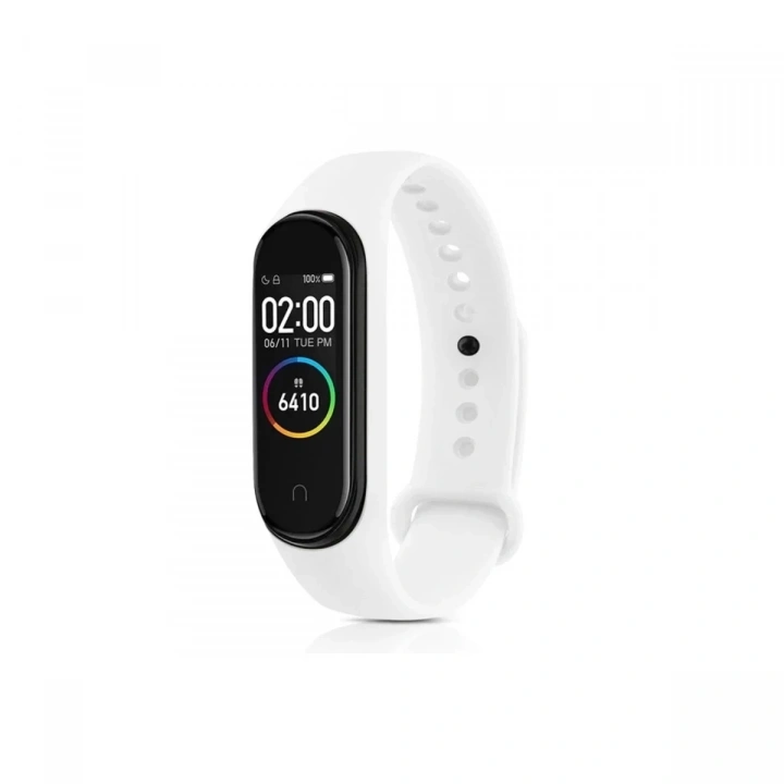 Mey İthalat®   Mi Band 6 Klasik Kordon - Beyaz
