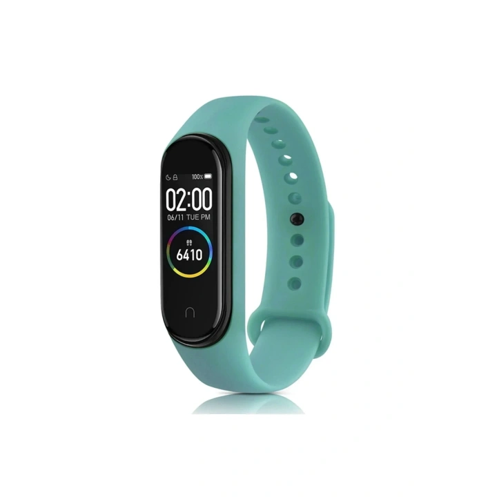 Mey İthalat®   Mi Band 6 Klasik Kordon - Turkuaz