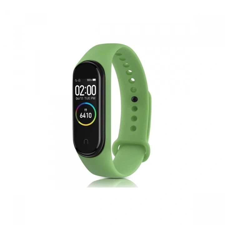 Mey İthalat®   Mi Band 7 Klasik Kordon - Açık Yeşil