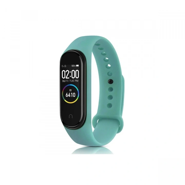 Mey İthalat®   Mi Band 7 Klasik Kordon - Turkuaz