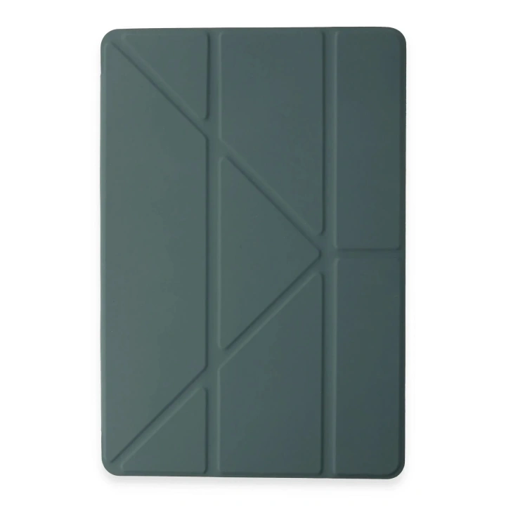 Mey İthalat®   Pad 6 Kılıf Kalemlikli Mars Tablet Kılıfı - Koyu Yeşil