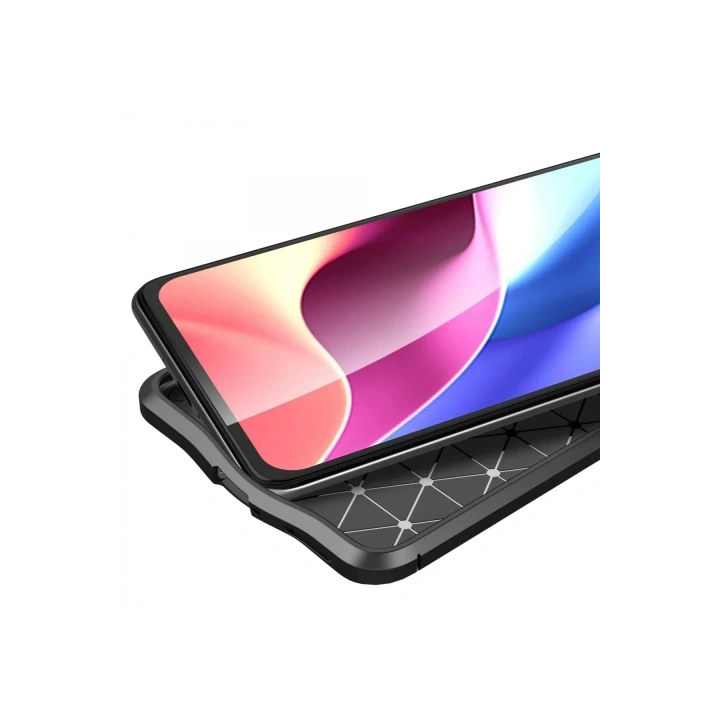 Mey İthalat®   Poco F3 Kılıf Auto Focus Kapak - Kırmızı
