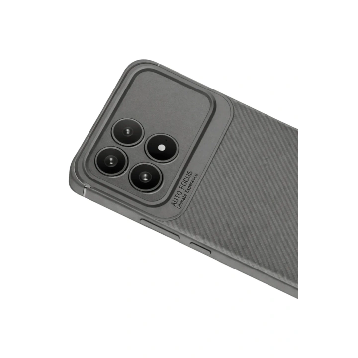 Mey İthalat®   Poco F8 Pro Auto Focus Karbon Kapak - Gri