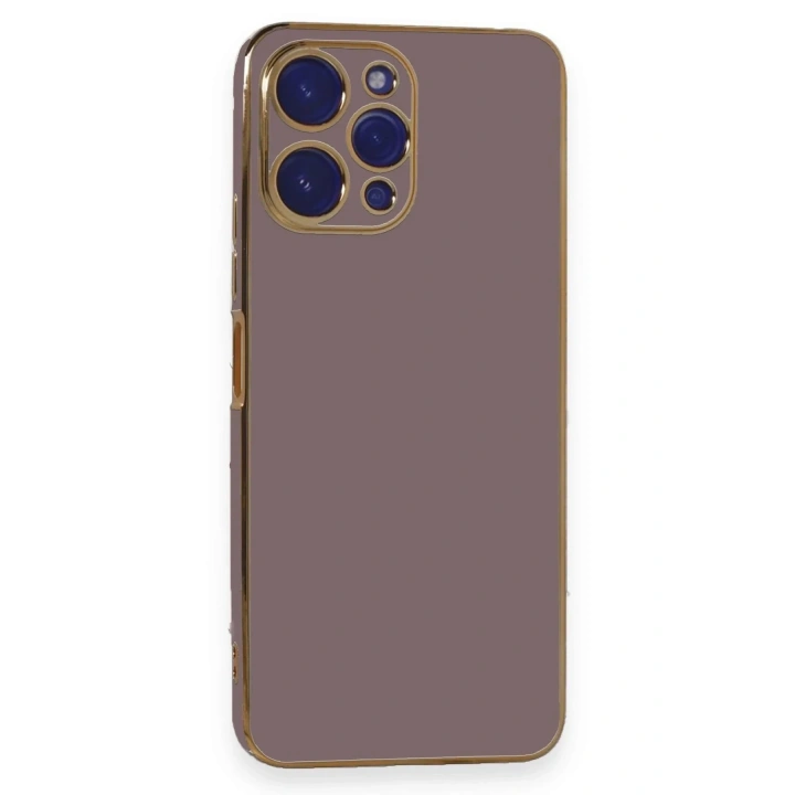 Mey İthalat®   Poco M6 Pro 5G Kılıf Volet Silikon - Mor