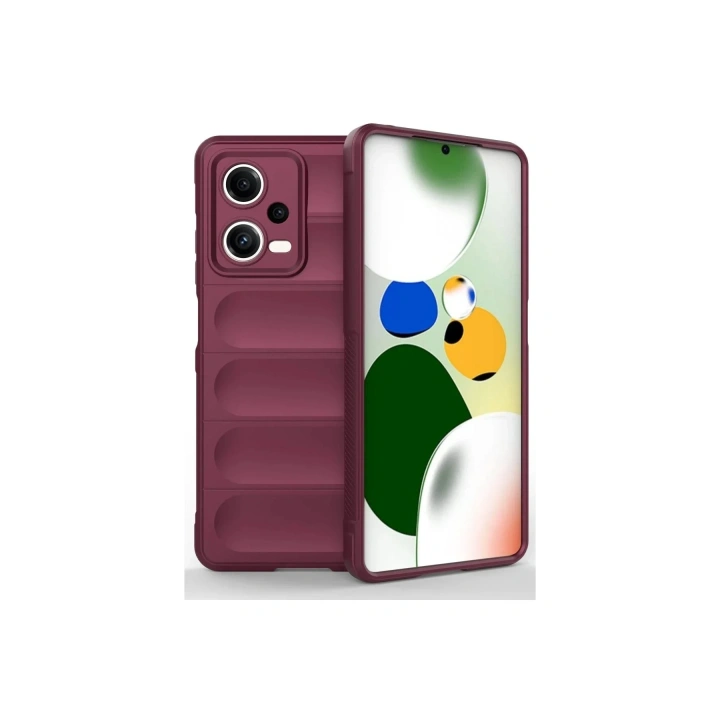 Mey İthalat®   Poco X5 5G Kılıf Optimum Silikon - Bordo