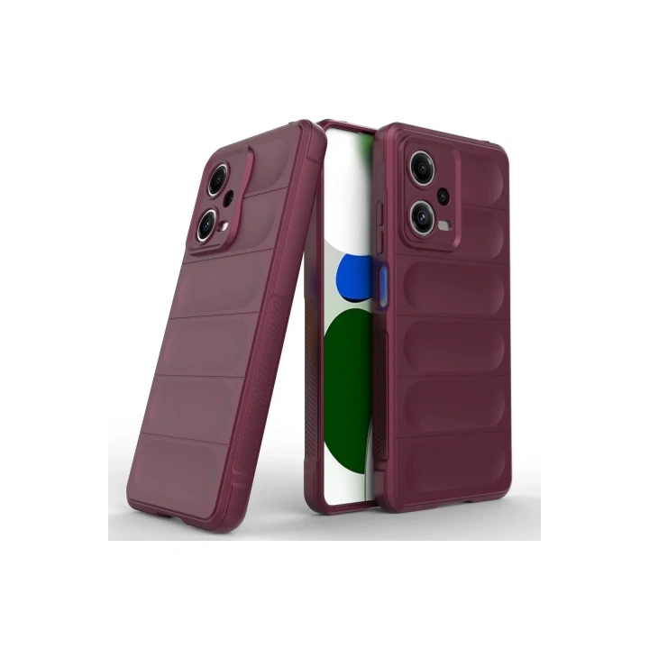 Mey İthalat®   Poco X5 5G Kılıf Optimum Silikon - Bordo