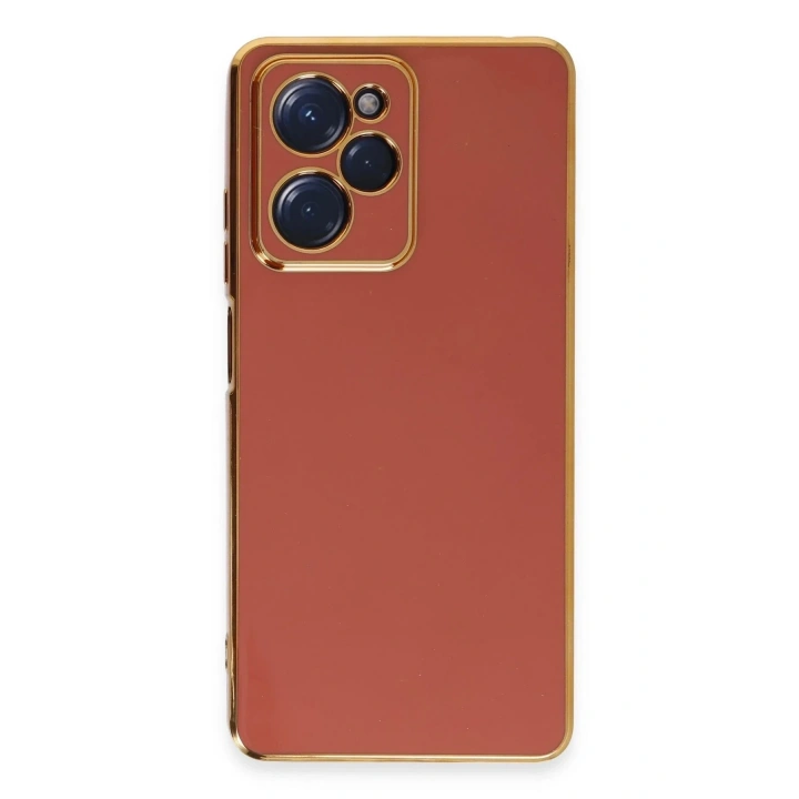 Mey İthalat®   Poco X5 Pro 5G Kılıf Volet Silikon - Kırmızı