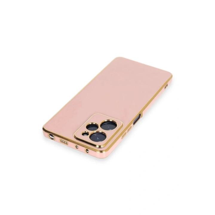 Mey İthalat®   Poco X5 Pro 5G Kılıf Volet Silikon - Pembe