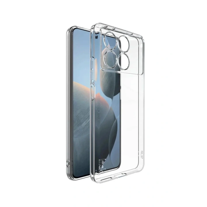 Mey İthalat®   Poco X6 Pro Kılıf Lüx Şeffaf Silikon