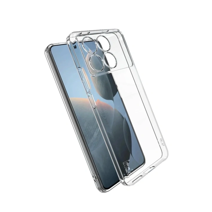 Mey İthalat®   Poco X6 Pro Kılıf Lüx Şeffaf Silikon