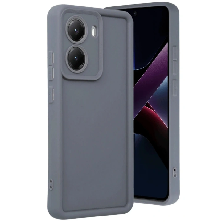 Mey İthalat®   Poco X7 Pro Viera Silikon - Gri