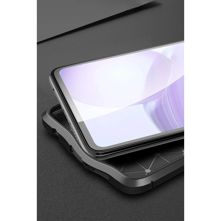 Mey İthalat®   Pocophone X3 Kılıf Auto Focus Kapak - Kırmızı