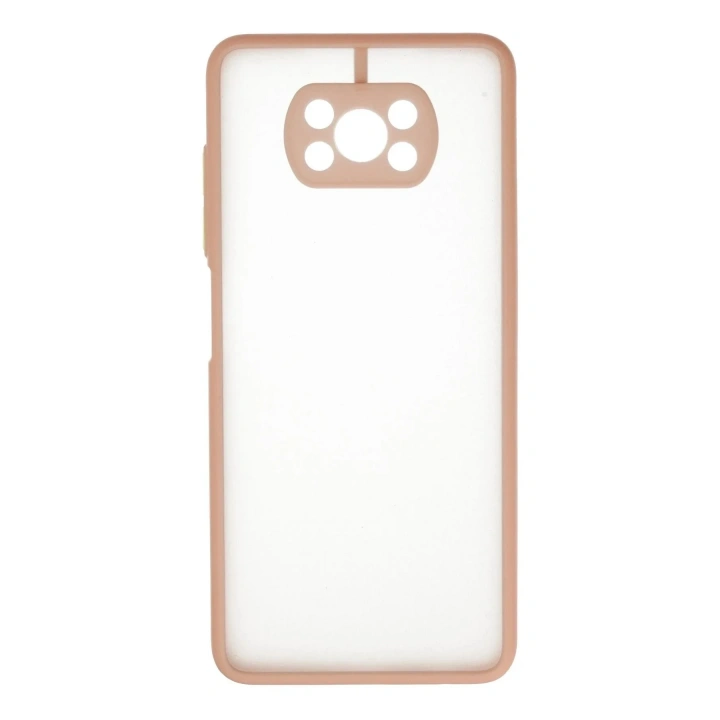 Mey İthalat®   Pocophone X3 Kılıf Montreal Silikon Kapak - Pembe